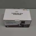 X Home Rotary Cheese Grater for Kitchen, Shredder with 3 Interchangeable Blades, Rotary Grater with Handle and Strong Suction Base, for Vegetables, Fruit, Nuts, Easy to Use and Clean, Blue