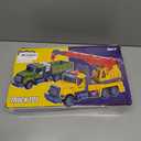 Large Dinosaur Transport Truck Toys for 3 4 5 6 7 8 Year Old Boys, Truck with Loading Crane,Lights and Sounds Vehicles Toy for Kids Childs Toddlers Christmas Birthday Gift