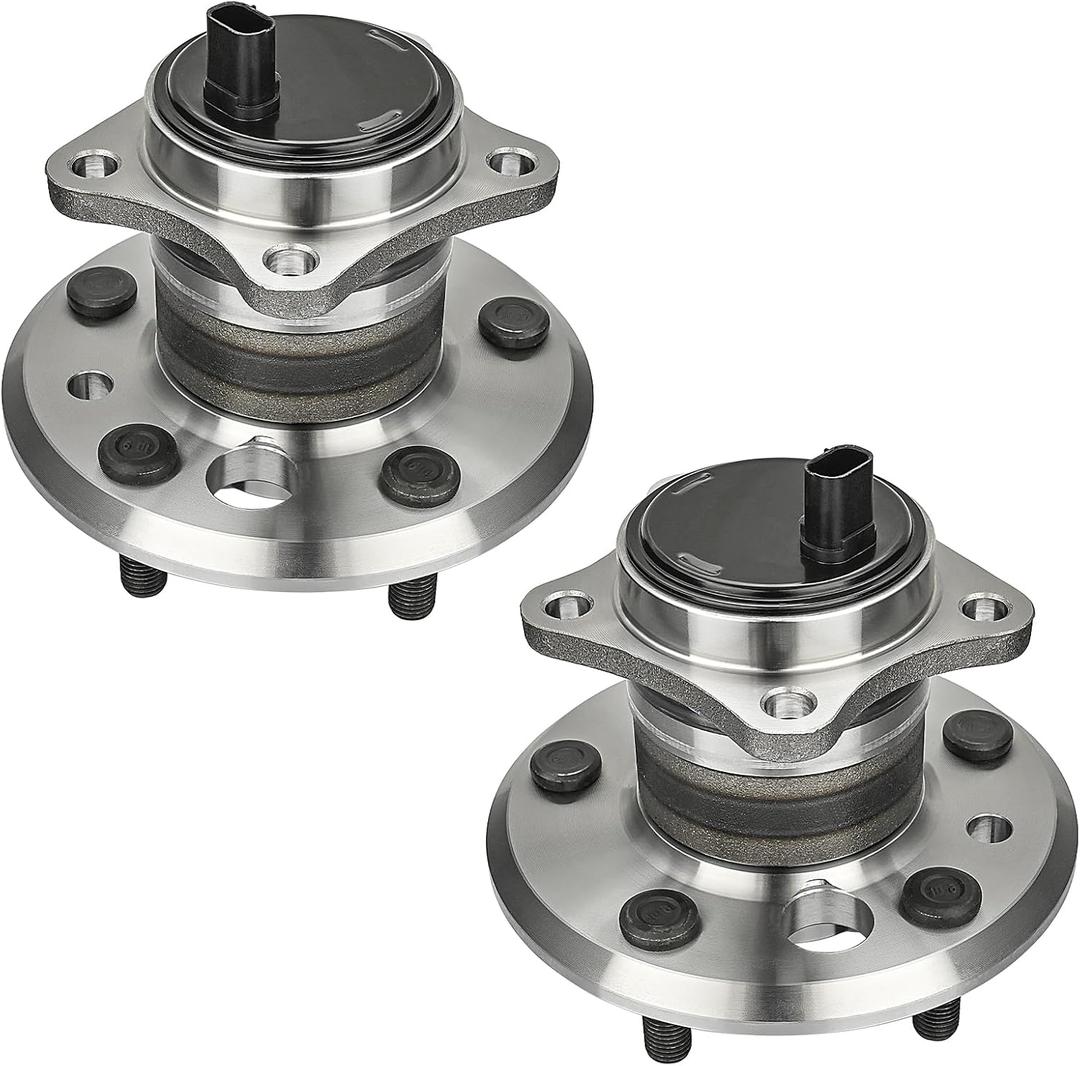 512206 512207 (Pair) Rear Wheel Hub Bearing Assembly for Toyota Avalon 2005-2012, for Toyota Camry 2002-2011, for Lexus ES300 2002-2003, for ES330 2004-2006, for Toyota Solara 2004-2008