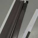 LazBlinds No Drill Blackout Roller Shades, 25.5" W x 48" H, Dark Coffee