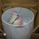 Signature Design by Ashley Saffi 31" Ceramic Table Lamp with Double Gourd Base, Cream