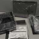 OPNICE Computer Monitor Stand Riser, Desk Organizer with Drawer, Laptop Stand, Office Desk Accessories & Workspace Desktop Organizers Storage for Office Supplies(Black)