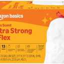 Amazon Basics Extra Strong & Flex Tall Kitchen Drawstring Waste Bags, Citrus Scent, 13 Gallon, 40 Count 3 Pack