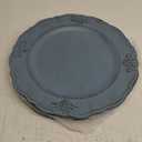 Spsyrine Antique Blue Charger Plates Set of 6, 13" Chargers for Dinner Plates, Wedding, Banquets, Party