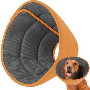 Soft Dog Cone Collar After Surgery Alternative for Dogs to Stop Licking, Comfy Collars for Large/Medium/Small Pet, Adjustable Elizabethan Neuter Recovery E Cones of Shame Neck & Head Ecollars (XL (Fit 70-130 lb Dog))