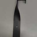 SOUJOY Chainsaw Holder Wall Mount 4 Pack, Heavy Duty Metal Storage Hanger with Screws, Organize Chainsaws, Easy Installation Trimmers and Garage Tools, Workshop and Garage Organization, Black Hooks