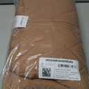 Amazon Essentials Unisex Kids and Toddlers' Long Quilted Jacket (3T, Light Brown)