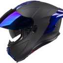 Crown Racing Motorcycle Helmets, Full Face Motorcycle Street Bike Helmet, DOT Approved Model-LW600