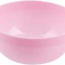 Milisten Pink Mixing Bowl 3.3 Inch Mixer Bowl for Diy Crystal Mud and Glue Crafts Kitchen & Dining Bakeware