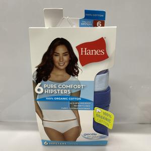 Hanes Women's Pure Comfort Hipster 6Pack
