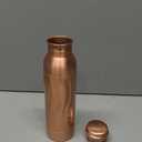 Copper Water Bottle A Leak Proof Ayurvedic Pure Copper Vessel (32.1 Ounces, Design 17)