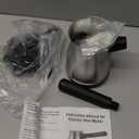 TOKPELA Wax Melter for Candle Making, Stainless Steel Electric Candle Wax Melter, Double Pouring Spout Candle Wax Melting Pot with 51IN Cord and Hot Plate, Candle Making Pot Kit for Beginners