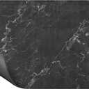 SUEH DESIGN Coffee Mat, Absorbent Dish Drying Mat 23.6 x 15.7 in Quick Dry Coffee Mat Large Drying Mats for Kitchen Counter Coffee Bar, Marble Black