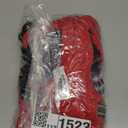 Geyecete Winter Warm Coat Waterproof Dog Winter Jacket with Harness Traction Belt,Pet Outdoor Jacket Dog Autumn and Winter Clothes-Red-L