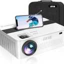 JIFAR Projector 4K with 5G WiFi & Bluetooth,1100ANSI Outdoor Projector with 450" Display,Movie Projector Support 4K,Dolby Audio,Zoom,Keystone,20W Speaker,4K Home Projector for TV Stick,iOS,Android,PS5