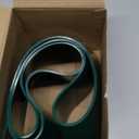 Maasechs 2 Pieces Door Protecting Holiday Wreath Pad with Ties Rubber Pad Door Protector Prevent Scratches for Christmas Seasonal Decorative Protection Walls Glass (Fits 30 to 33 Inch Wreaths,Green)