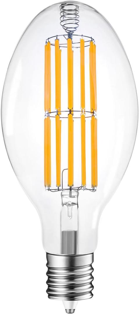 ANWIO LED ED37 Filament Brightness Bulb, 54W(300W Incandescent Equivalent) Nondimmable 5000K Daylight White with EX39 Extended Mogul Base, 8000Lm Alternative for HID/HPS/Metal Halide Bulb
