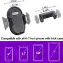 Phone Holder Mount Compatible with 2011-2018 Jeep Wrangler JK JKU Dash Multi-Mount Phone Kit with Storage Box Interior Accessories