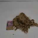 Ash Blonde Wig - Short, Wavy, Shoulder Length, Heat Resistant, Mixed Blonde Synthetic Hair for Girls, Cosplay & Party, (12 Inch)