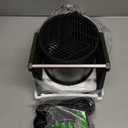 VIVOSUN Portable Greenhouse Heater with Adjustable Thermostat, 750W/ 1500W Electric Heater, 3 Modes for Fast Heating, Overheat Protection, Dustproof Design for Grow Tents, Patios & Outdoors