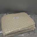 Bedsure Cooling Cotton Waffle King Size Blanket - Lightweight Breathable Summer Blanket of Rayon Derived from Bamboo for Hot Sleepers, Luxury Throws for Bed, Couch and Sofa, Beige, 104x90 Inches