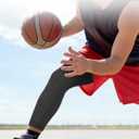 Leg Compression Sleeve - Full Length Knee Sleeve Covers Thigh, Knee and Calf, Stays in Place for Sports, Soft and Elastic for Comfort, X-Large