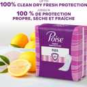 Poise Incontinence Pads for Women, Ultimate Absorbency, Long, Original Design, 108 Count (4 Packs of 27)