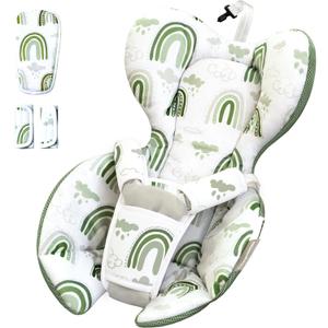 Infant Insert Compatible with 4moms RockaRoo and MamaRoo Multi-Motion Baby Swing for Newborn,Soft & Cool Mesh Fabric, Reversible Design,Newborn Insert with Head and Body Support,Machine Washable (Tepe12D)