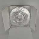 LEKEYE Shower Drain Hair Catcher/Bathroom Drain Cover/Bathtub Drain Strainer/Shower Stall Drain Protector(Pearl Chrome)