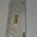 Sun Visor for 2006-2011 Honda Civic EX LX Sedan SI Coupe, Left Driver Side Gray Sunvisor Replacement 83280-SNA-A01ZA