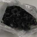 100pcs 1/4-20 T-nut Black Four-jaw - for Home, Hotel Outdoor Threaded Insertion