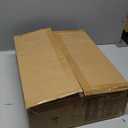 FURTIME Stainless Steel Cat Litter Box with Lid, Metal Kitty Litter Box for Small Cats, Kitten Litter Boxs with Scoop and Mat, Non-Sticky, Anti-Leakage, Easy to Clean, 17.4"x13.4"x8.4" (Small)