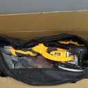 1250W Drywall Sander, 11.5A Electric Drywall Sander with Vacuum Dust Collector, 800-1800RPM 5 Variable Speed, Popcorn Ceiling Removal Tool with Extendable Handle, LED Light, 18x Sanding Discs (Yellow)