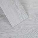 INMOZATA Peel and Stick Floor Tile, 36Packs 54 Sq. Ft Vinyl Flooring Plank 36"x 6" Peel and Stick Vinyl Flooring Tile Waterproof Wood Grain for Bedroom, Living Room, Kitchen, RV(White Gray)