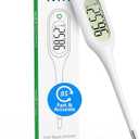 Fast 8 Seconds Digital Thermometer for Adults, Kids and Babies | Oral, Rectal, Underarm Thermometer with Fever Alarm, Memory & Large Display | Accurate and Reliable | Clinic & Home Use