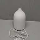 Aroma Diffuser,500ML Ceramic Ultrasonic Essential Oil Diffuser for Aromatherapy with 7-Color LED Light Waterless Auto Off for Room Office, (500ML)