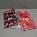 3 x 4 Packs Galentine's Day Tablecloths Decorations 54 x 108 Inch Red Heart Happy Galentine's Disposable Plastic Waterproof Tablecloths for Valentine's Weddings Birthday Party Picnic