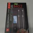 Smart Wireless Meat Thermometer with Dual Probes, Bluetooth & WiFi Combo, High Precision & Fast Response for BBQ, Grill, Smoker, Oven, Air Fryer (BLACK)