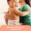 Hello Bello Premium Newborn Diapers, Honeysuckle Designs, 76ct Club Box, Hypoallergenic and Extra Absorbent