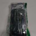 ROWNYEON Makeup Brush Bag, High Capacity Stand-Up Makeup Brush Holder, Travel Professional Cosmetic Bag Artist Organizer Bag Large Makeup Brush Case with Adjustable Divider (Brushes Not included) (Black)