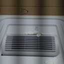 STERREN Bladeless Ceiling Fans with Lights, 20" Modern Flush Mount Ceiling Fan with Remote and Dimmable LED Lights, 6 Speed Fan Light for Bedroom Living Room (Square)