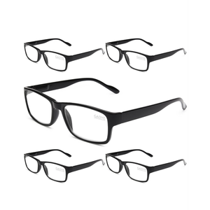 Gaoye Professional Reading Glasses for All Day - Computer Readers with Blue Light Protection - Value Pack, +1.5