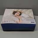 VVZ Cooling Bed Pillows King Size Set of 2, Shredded Memory Foam Pillows for Side Back Stomach Sleepers, Luxury Cool Gel Adjustable Firm Bed Pillows for Sleeping 2 Pack King Size 20 x 36 Inches