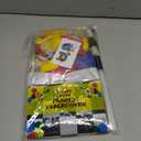 Monster Truck Birthday Decorations - Cake Topper, Banner, Backdrop, Latex Balloons, Foil Balloons, Table Cover, Sticker Set,149Pcs Set, Monster Truck Party Decorations (Red and Blue)