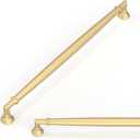 10 Pack Brushed Gold Cabinet Pulls 10 Inch(254mm) Kitchen Cabinet Handles Cabinet Hardware for Drawer Pulls