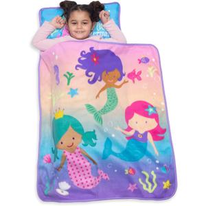 Kids Nap Mat Set  Includes Pillow and Fleece Blanket
