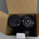 Electric Salt and Pepper Grinder Set Automatic Battery Pepper Mill Shakers Adjustable Coarseness Upgraded Larger Capacity with Led Home and Kitchen Appliances Birthday Gifts for Women Mom (Black/Black)