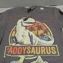 Daddysaurus Shirt T-Rex Dad Dinosaur T-Shirt, M