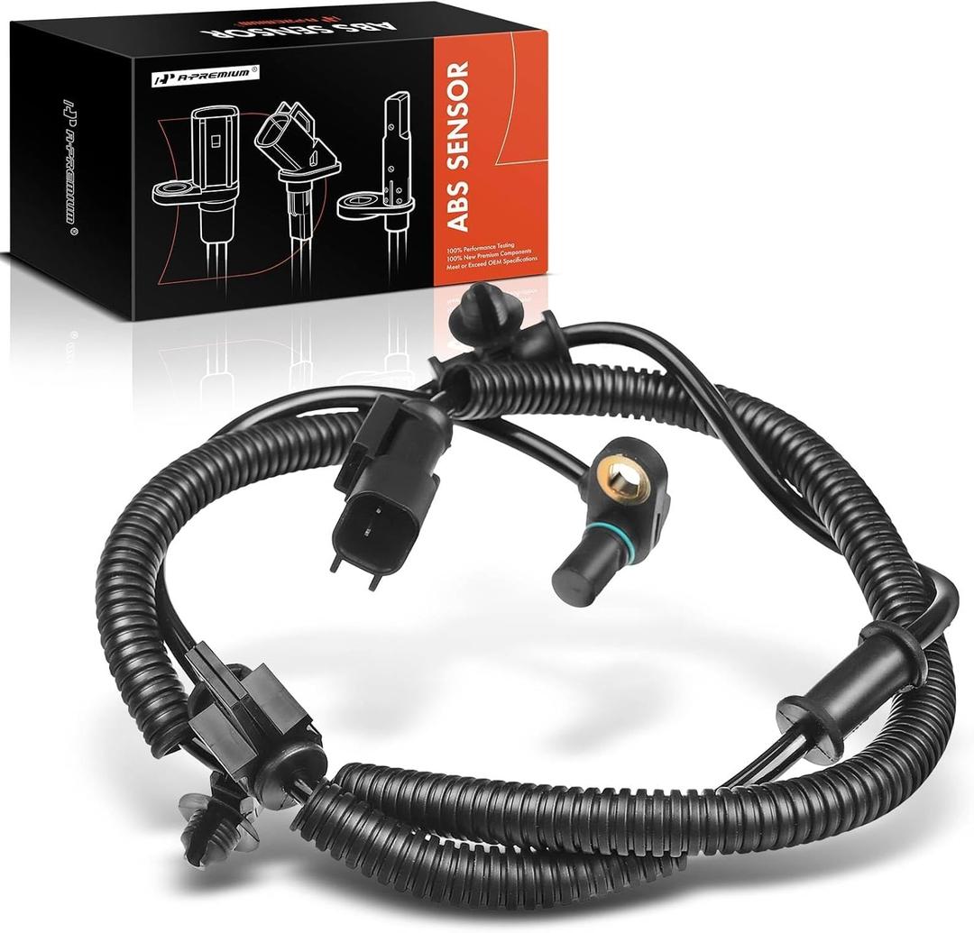 A-Premium Front ABS Wheel Speed Sensor for Ford F150 2011-2014, Expedition 2011-2012 2014 & Lincoln Navigator 2011-2014, Front Driver or Passenger Side, Replace# CL3Z2C204B