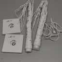 PEIDUO Christmas Decorations Indoor, 2 FT Birch Tree with LED Lights, Fairy Light Spirit Tree for Christmas Decor, Warm White Lighted Birch Trees for Home Decor Indoor, Battery Powered, Timer (2PK)